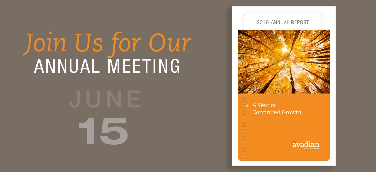 Avadian Credit Union Annual Meeting 2020